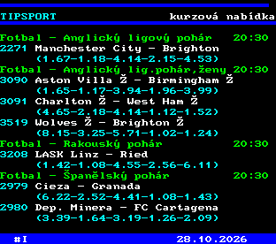 Teletext ČT, strana 764