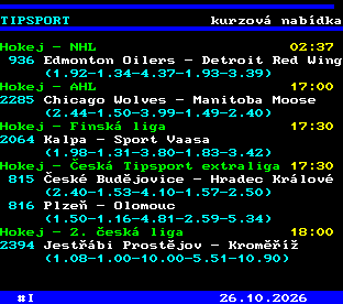 Teletext ČT, strana 764