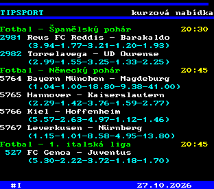 Teletext ČT, strana 764