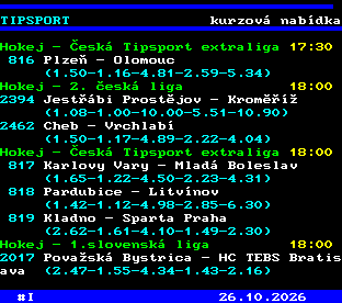 Teletext ČT, strana 764