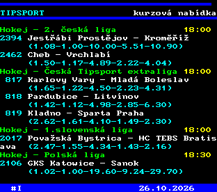 Teletext ČT, strana 764