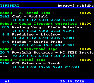 Teletext ČT, strana 764
