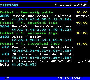 Teletext ČT, strana 764