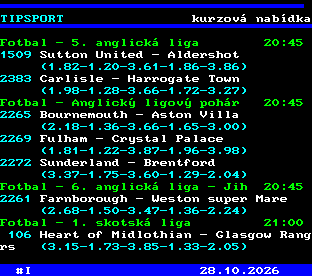 Teletext ČT, strana 764