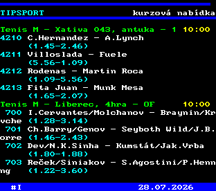 Teletext ČT, strana 766