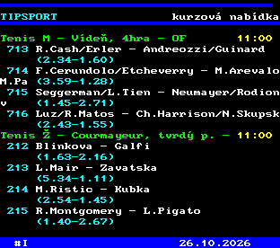 Teletext ČT, strana 766
