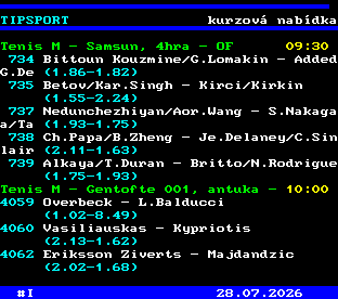 Teletext ČT, strana 766