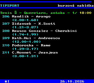 Teletext ČT, strana 766