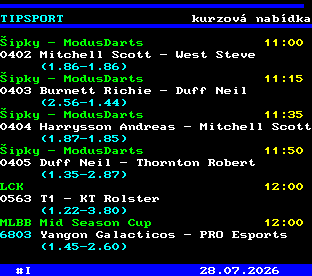 Teletext ČT, strana 766