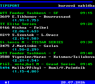 Teletext ČT, strana 766