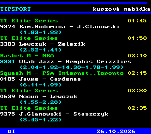 Teletext ČT, strana 766