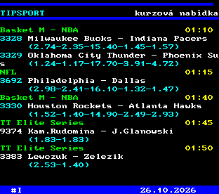 Teletext ČT, strana 766