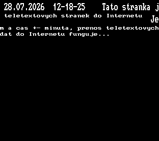 Teletext ČT, strana 799