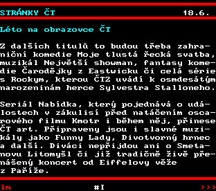 Teletext ČT, strana 852
