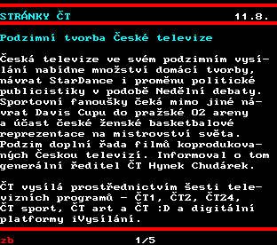 Teletext ČT, strana 853