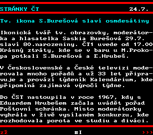 Teletext ČT, strana 854