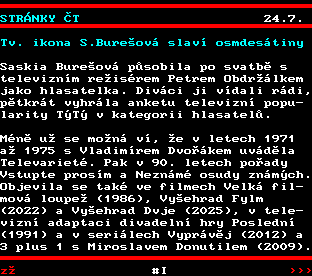 Teletext ČT, strana 854
