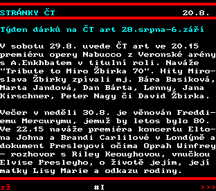 Teletext ČT, strana 854