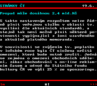 Teletext ČT, strana 857