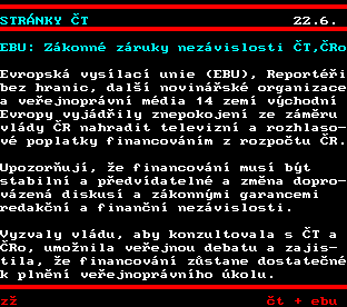 Teletext ČT, strana 858