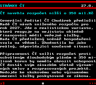 Teletext ČT, strana 858