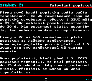 Teletext ČT, strana 860