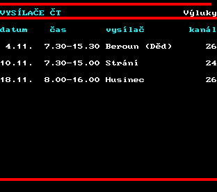 Teletext ČT, strana 869